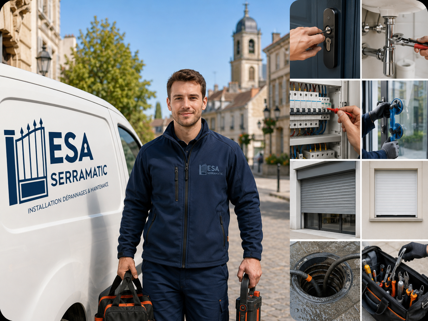 ESA Serramatic artisan multiservices Melun