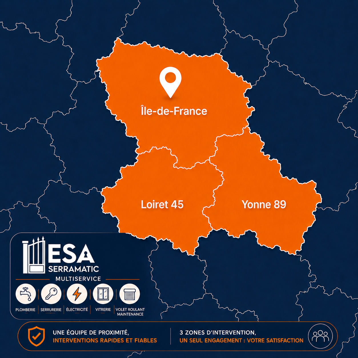 Artisan multiservices ESA Serramatic Melun